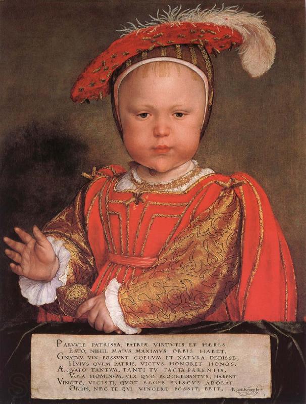 Hans Holbein Edward VI as a child Germany oil painting art